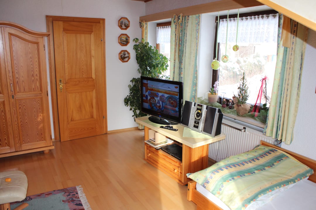 Wohnzimmer Gästehaus Pension Stern