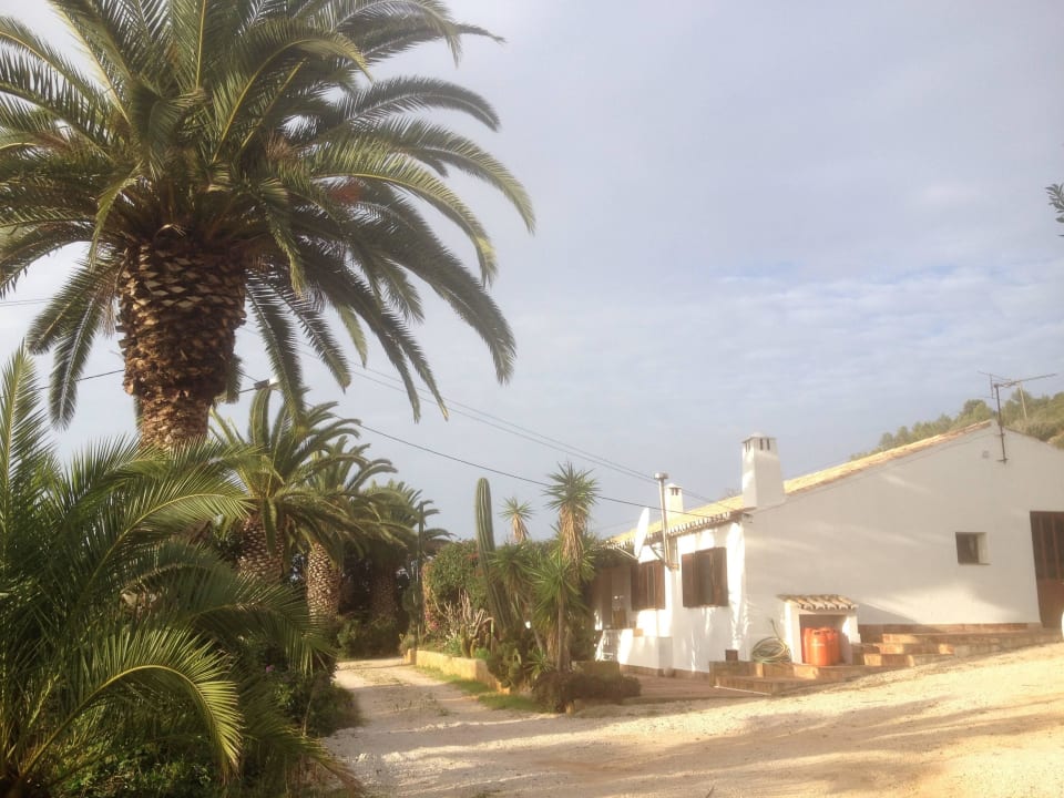 Zufahrt zum Haus Casa Dania