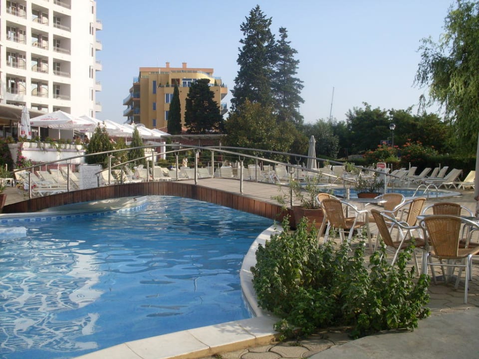 Brücke über den Pool Sentido Neptun Beach