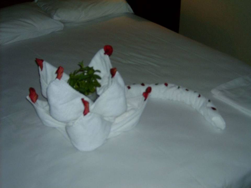 Motiv auf dem King Size Bett Ghazala Gardens