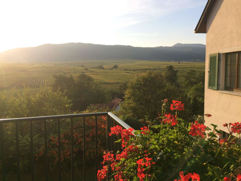 Blick vom Balkon Hotel Kanzel Suites & Résidences