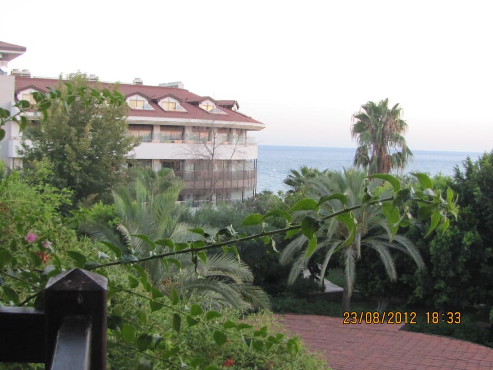 Ausblick aus unserem Zimmer Alba Resort Hotel