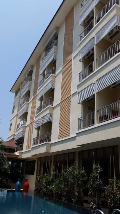 Vom Pool aus Hotel Smile Hua-Hin Resort