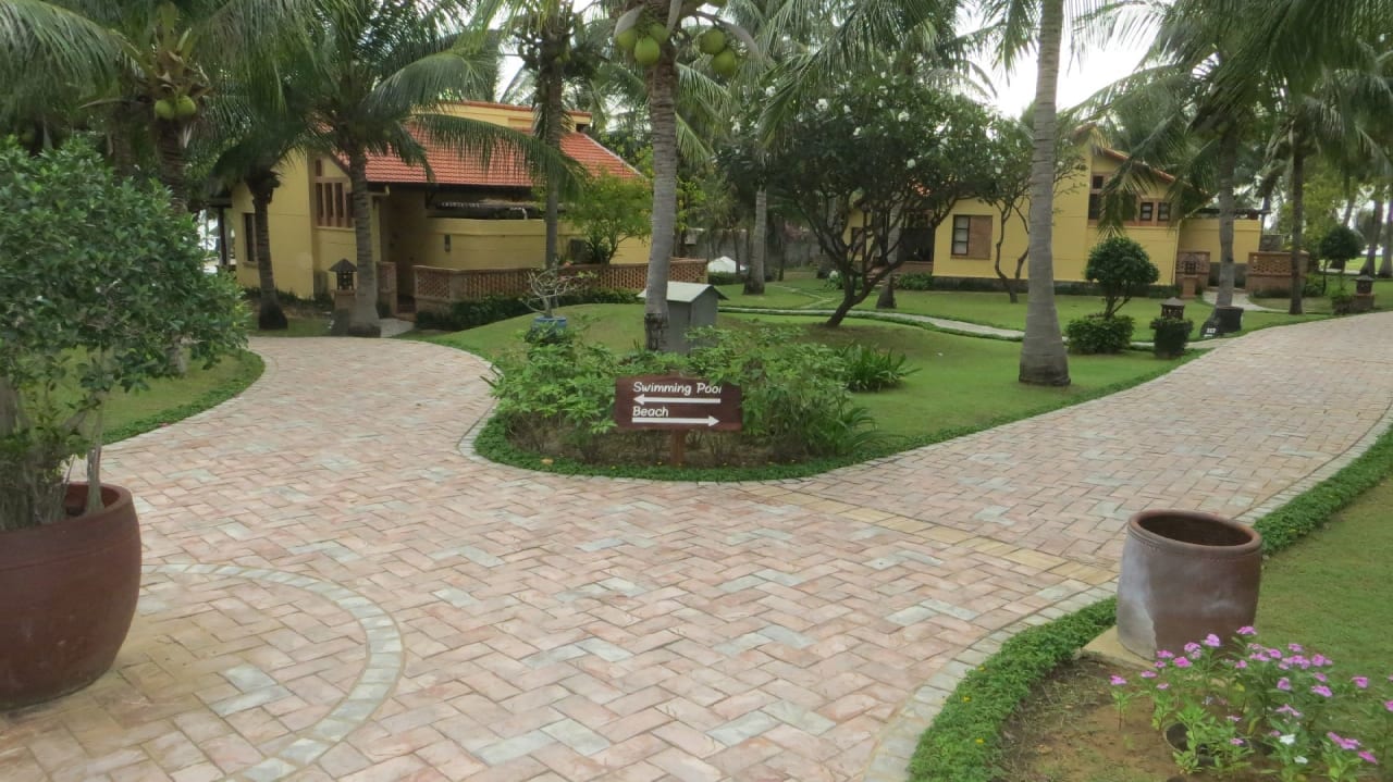 Gartenanlage Pandanus Resort