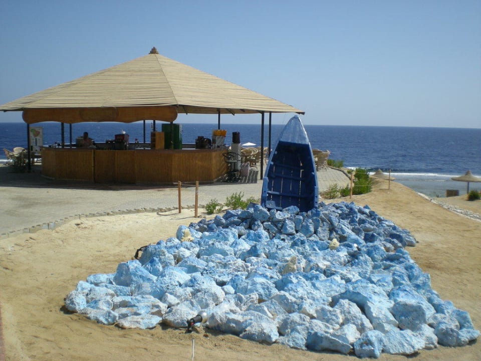 Eine der Strandbars Sentido Akassia Beach