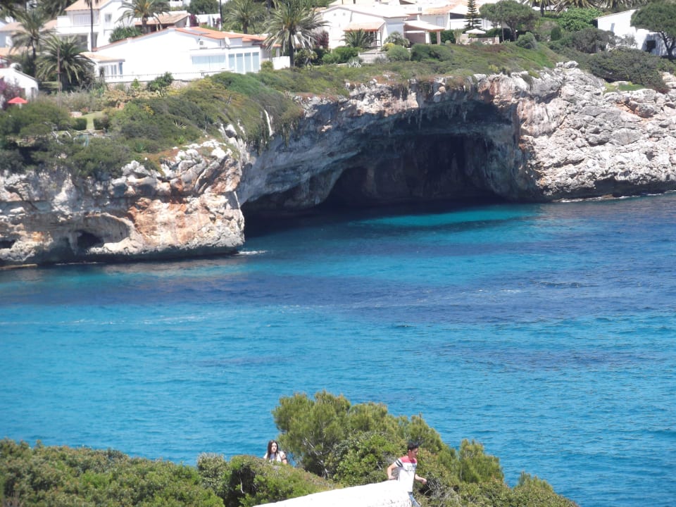 Bucht am Hotel blau punta reina