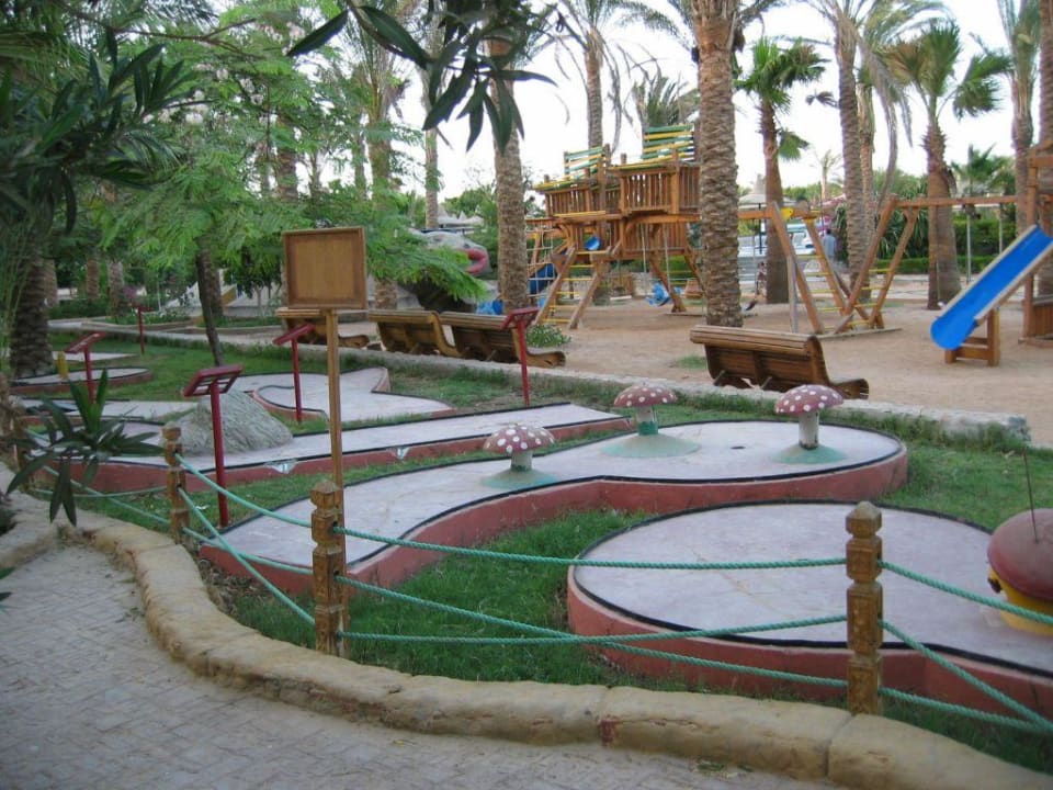 Giftun Hotel Kinderspielplatz Minigolf Giftun Azur Resort