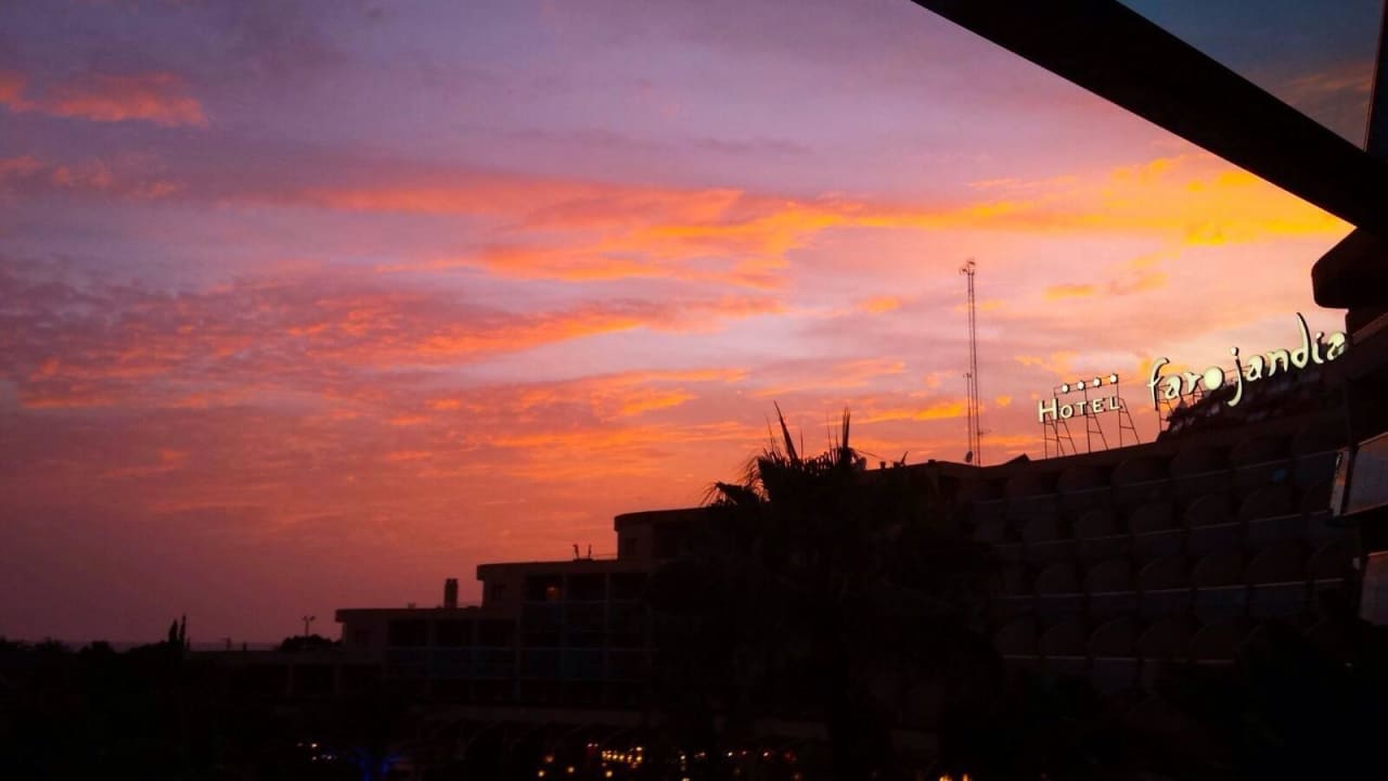 Traumhaft im Abendrot  MUR Hotel Faro Jandia & Spa Fuerteventura