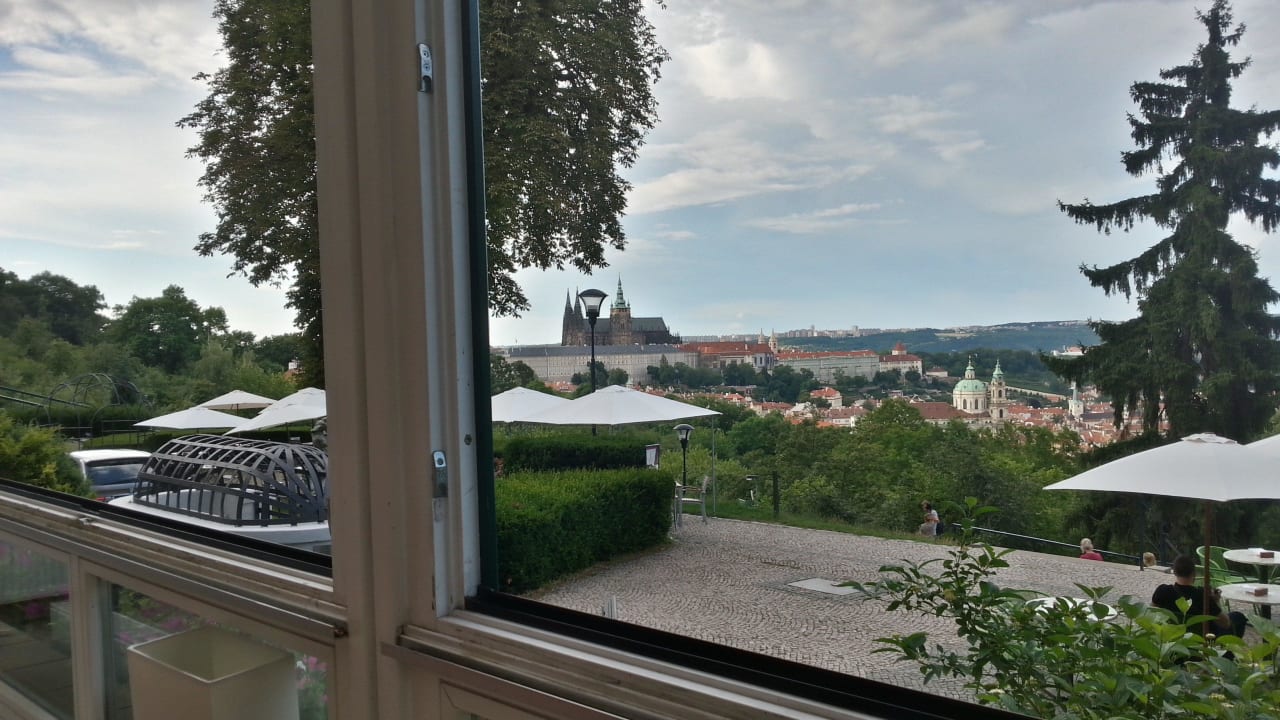 Ausblick aus dem Restauran Hotel Nebozizek