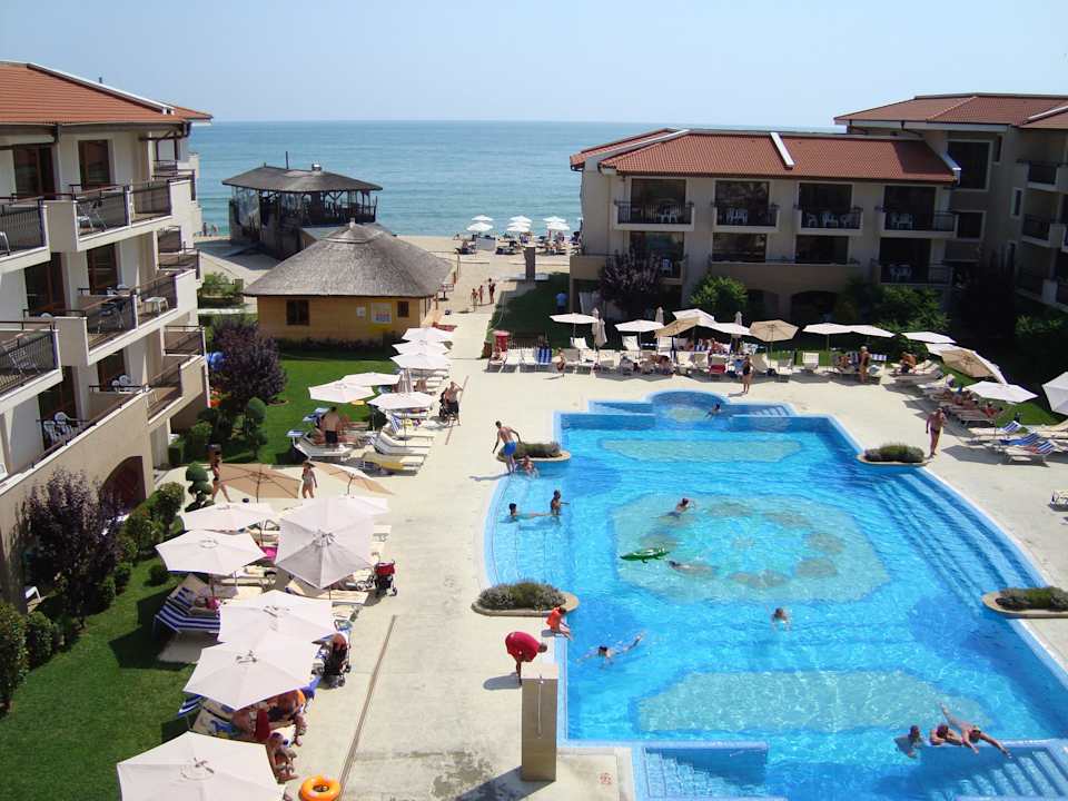 Blick vom Zimmerbalkon HVD Clubhotel Miramar
