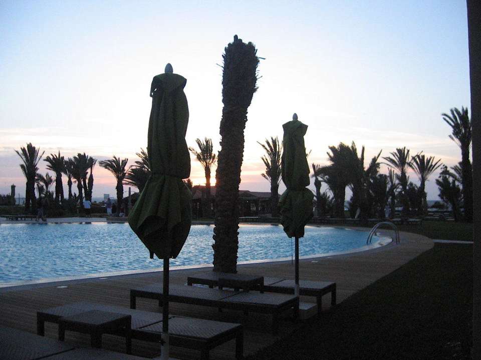 Ausblick von unserer Terrasse zum Poo - Toll! Hotel Rosa Beach