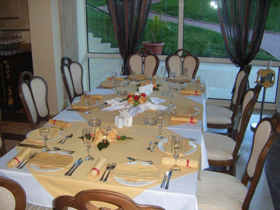 Geburtstagstisch im Marina Beach Duni Royal Resort - Marina Beach