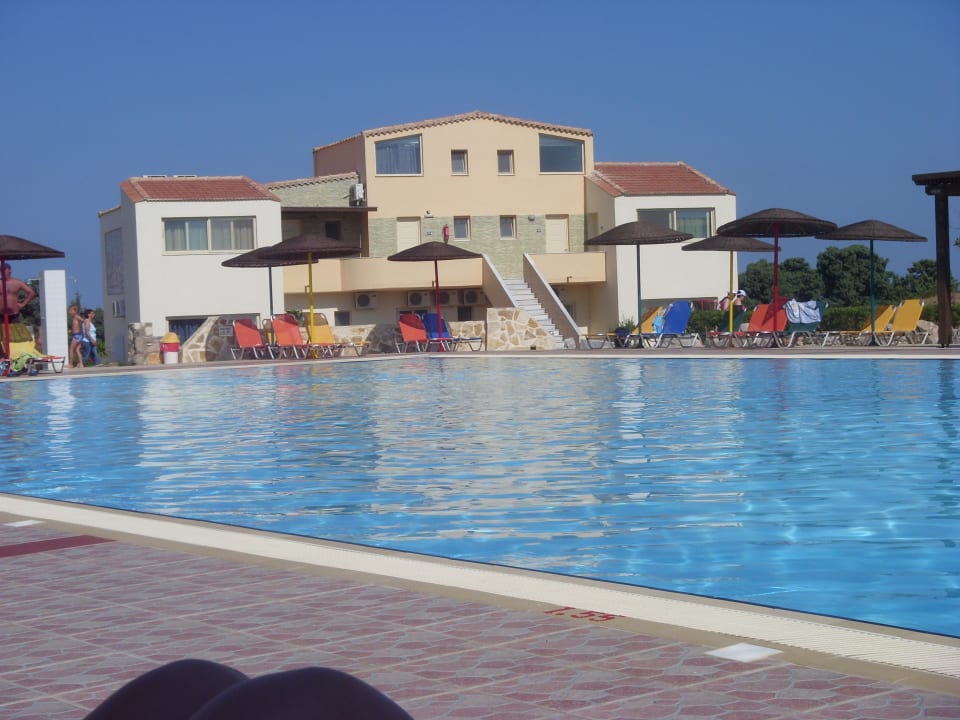 Neuer Poolbereich Euro Village Achilleas Hotel