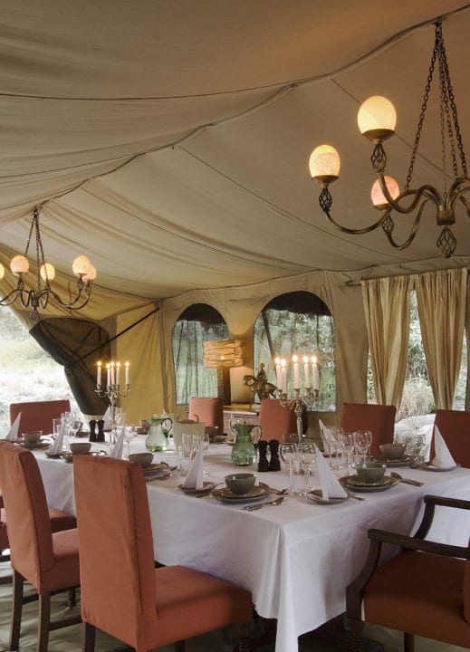 Dining Room Tented Camp Leleshwa