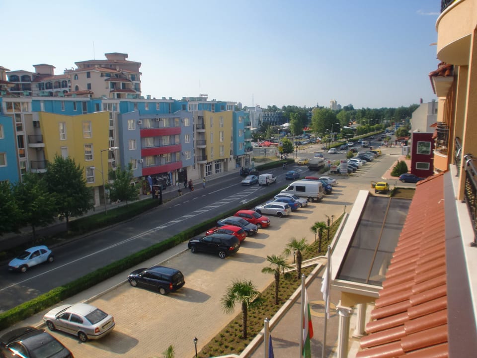 Widok z balkonu Hotel&SPA Diamant Residence