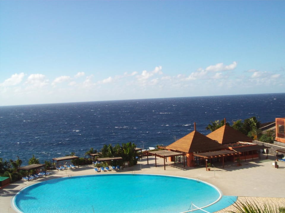Ausblick vom Zimmer in Block 5 La Palma Princess