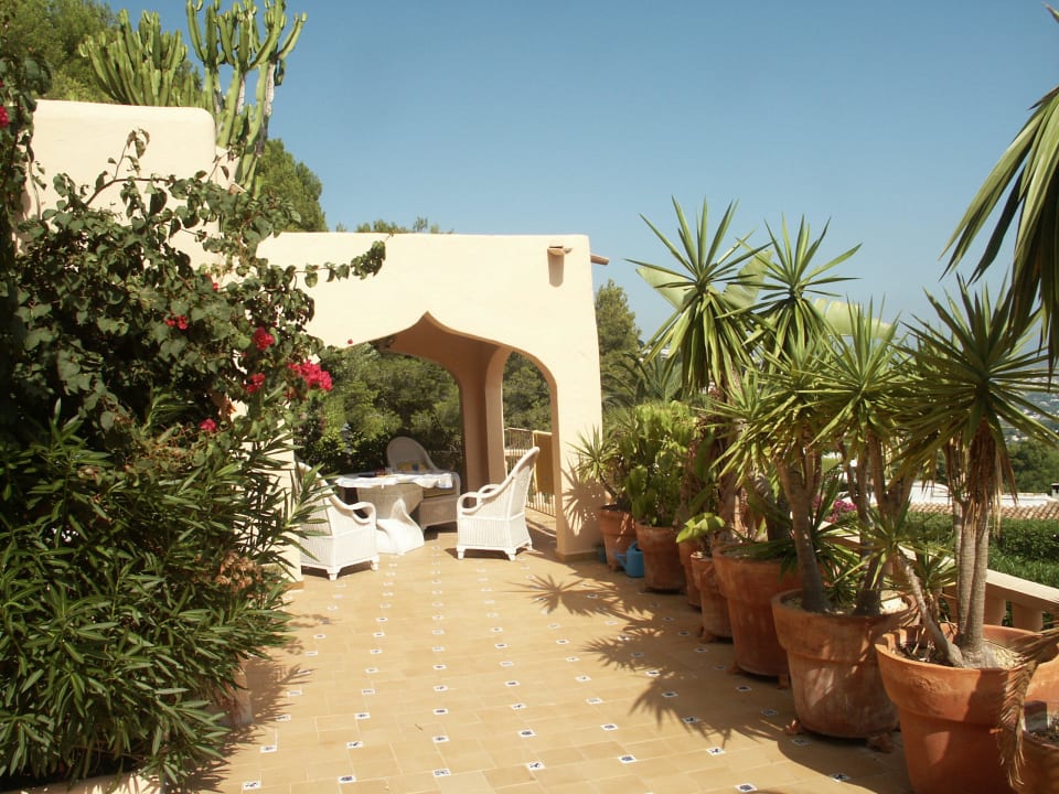 Aussenansicht mit Terrasse  Turisol Moraira / Select Ferienhäuser
