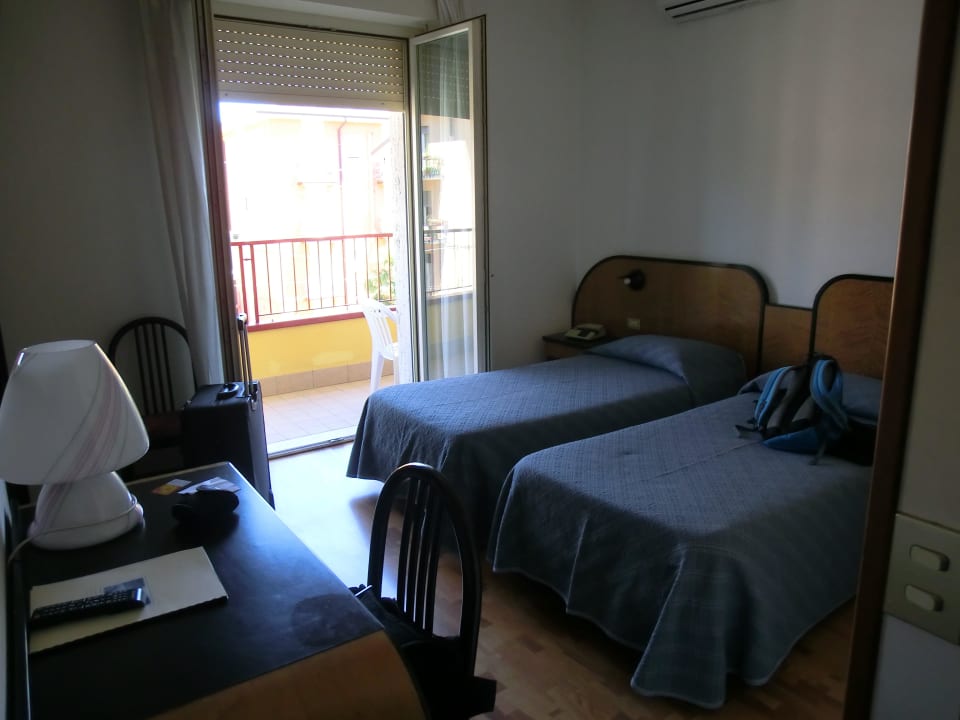 Blick zum Balkon Hotel Imperial