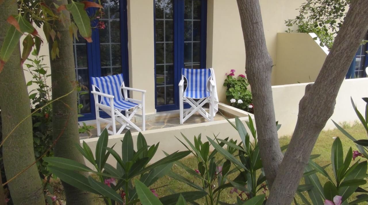 Gartenanlage Blue Sky Apartments