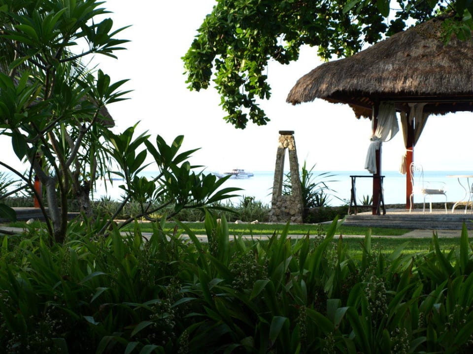 Vom Restaurant aus Pool Villa Club