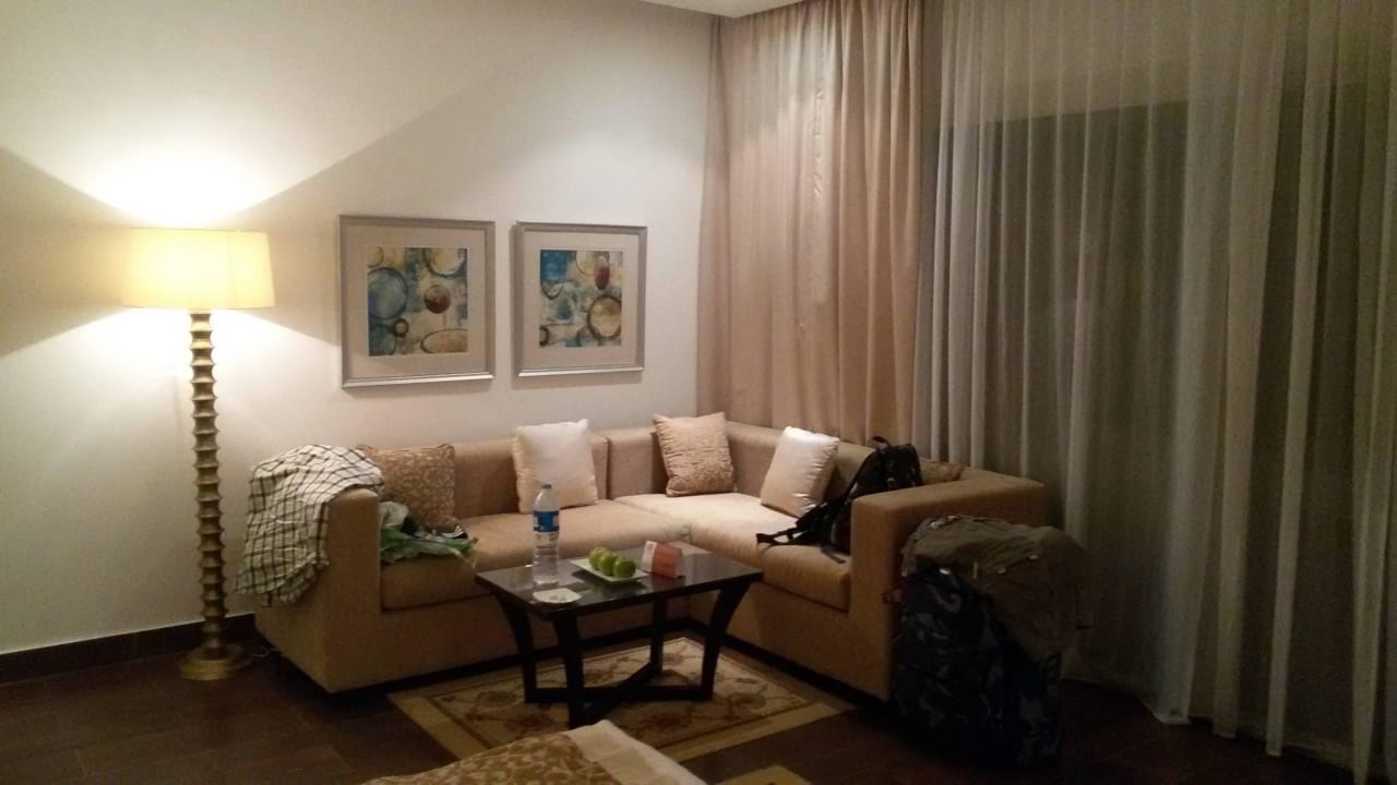 Gemütliche Sitzecke im Zimmer Steigenberger Makadi Hotel - Adults only