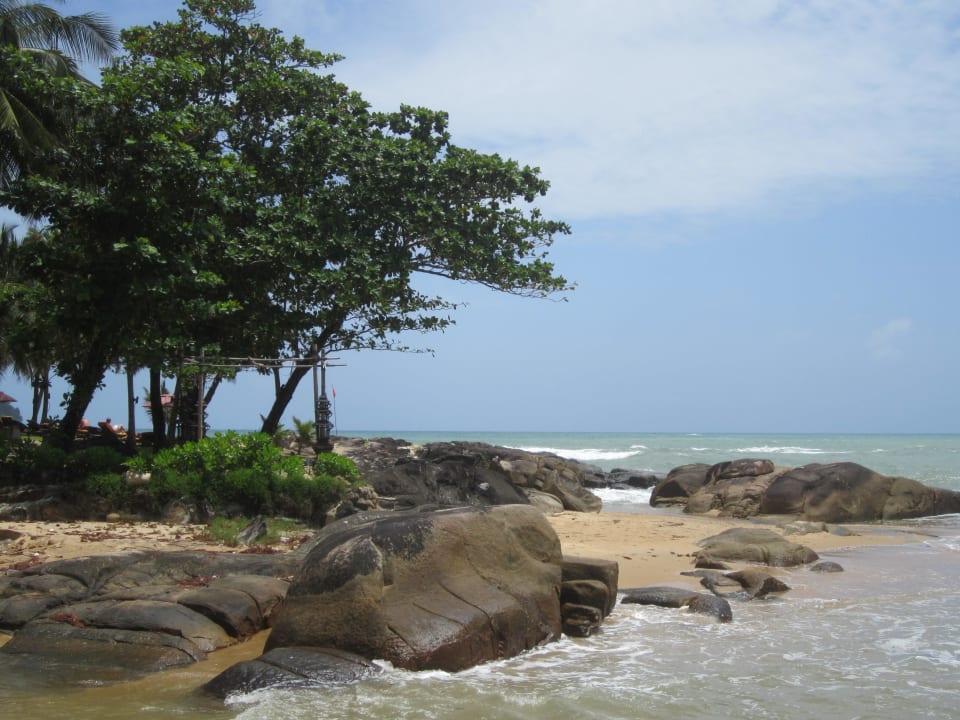 Blick auf Bucht Khaolak Laguna Resort