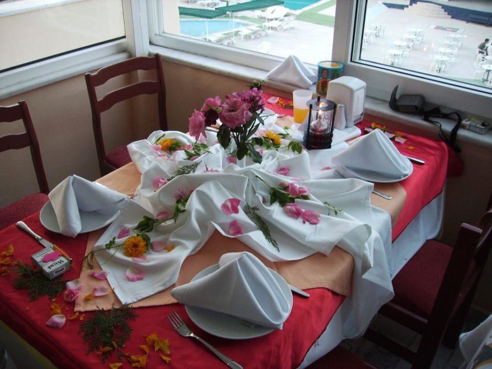 Abschiedstisch Club Sidelya Hotel