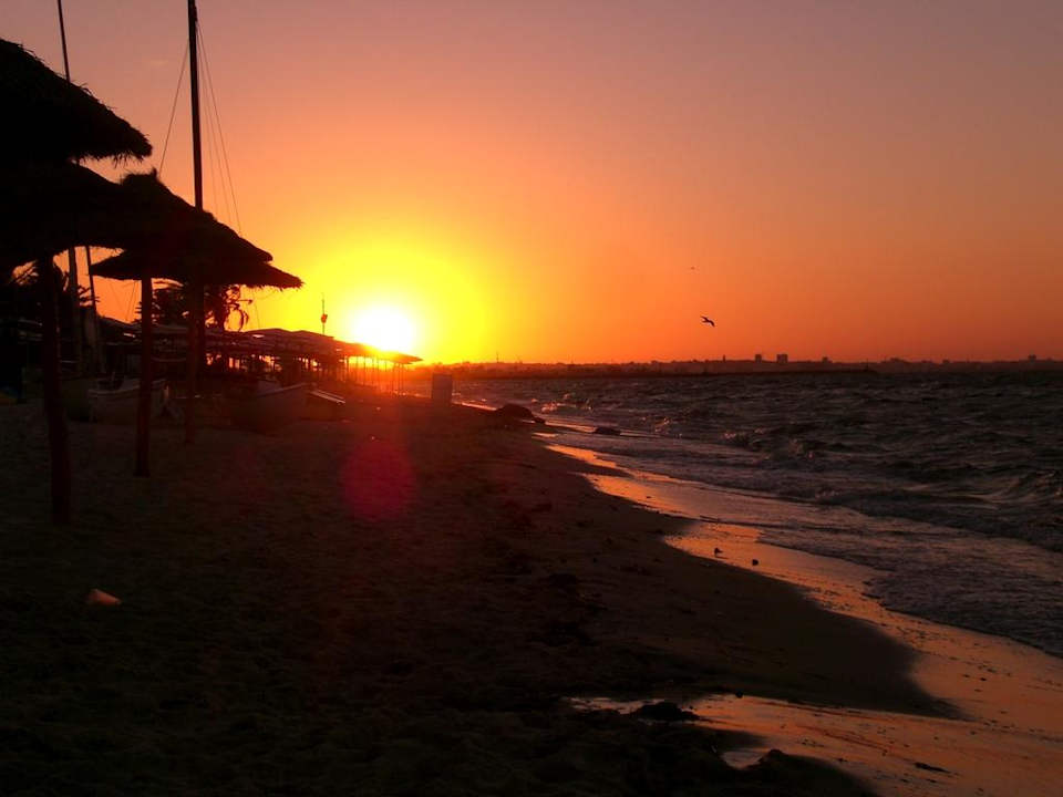 Sonnenuntergang Houda Golf & Beach Club