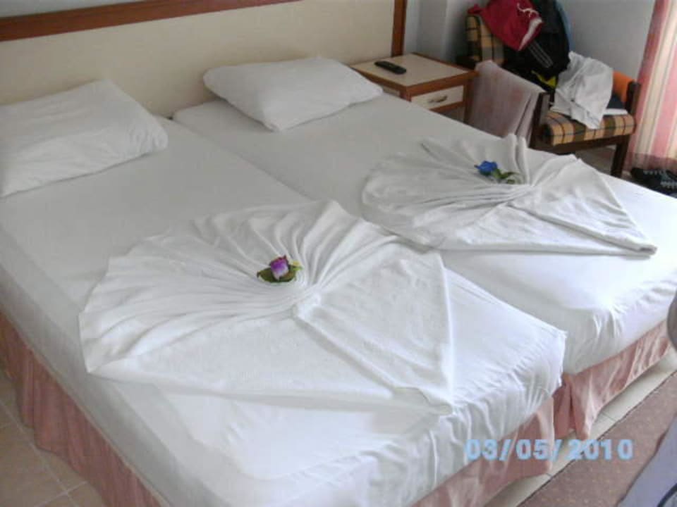 Bettendekoration Incekum Su Hotel
