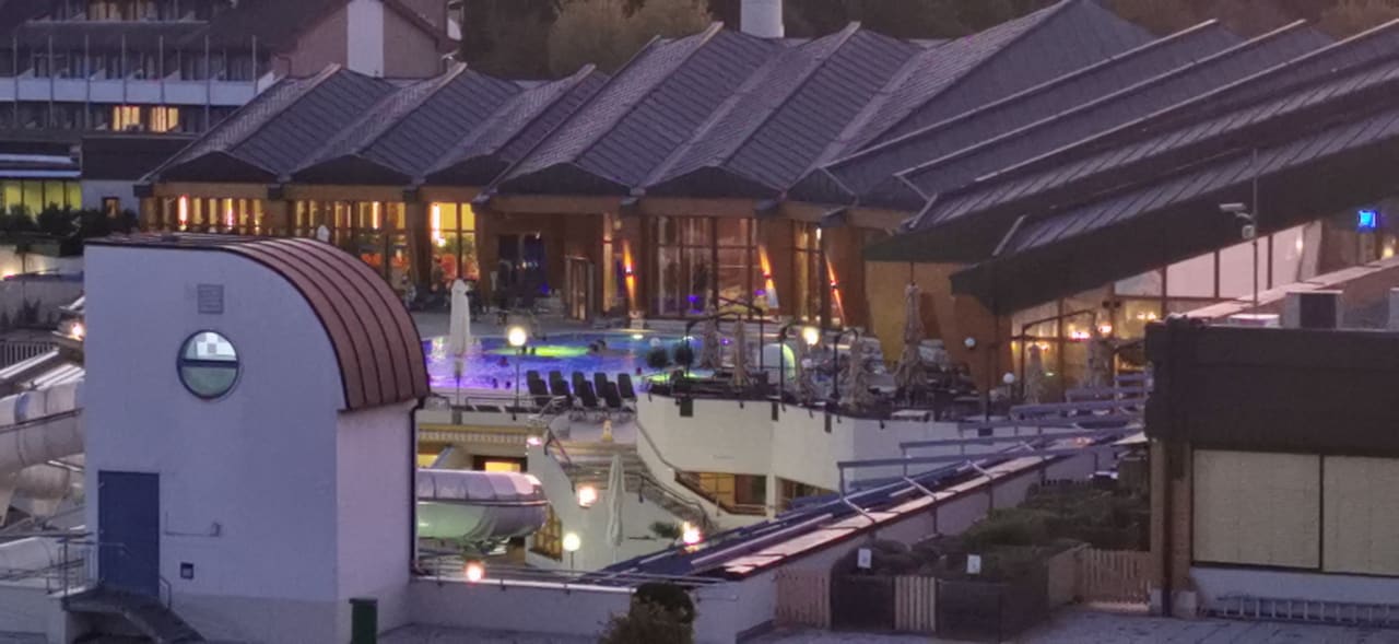 Ausblick Thermalhotel Leitner Loipersdorf