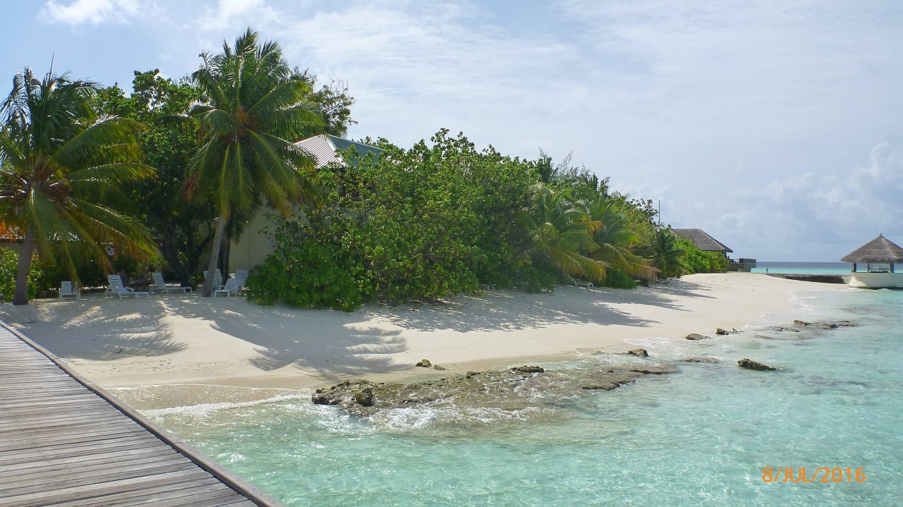 Strand Südseite Eri Maldives