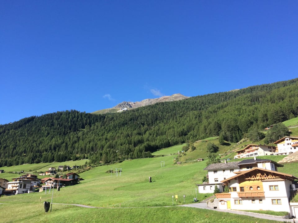 Aussicht von Terrasse von Vitalsuite Alpengasthof Grüner