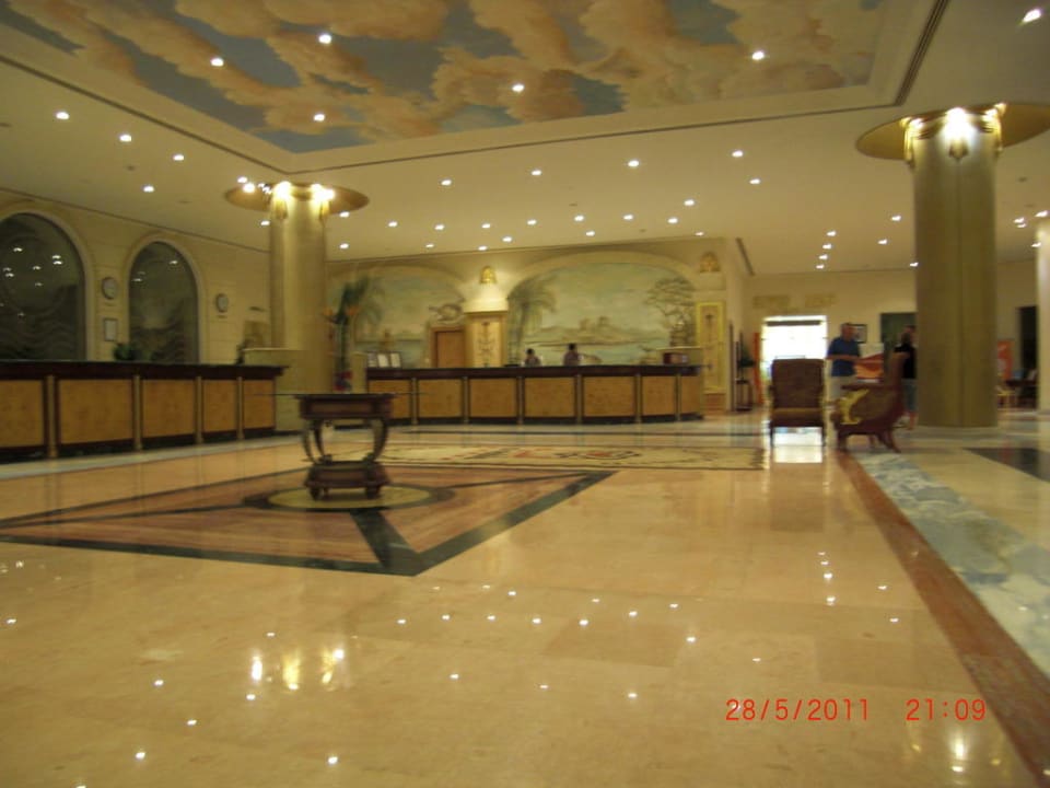 Empfangshalle mit Rezeption Siva Golden Bay Makadi