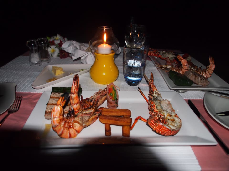 Individuelles, romantisches BBQ Veligandu Maldives Resort Island