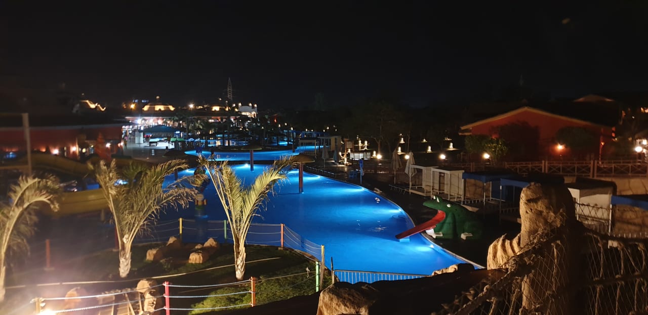 Ausblick Pickalbatros Jungle Aqua Park Resort - Neverland Hurghada