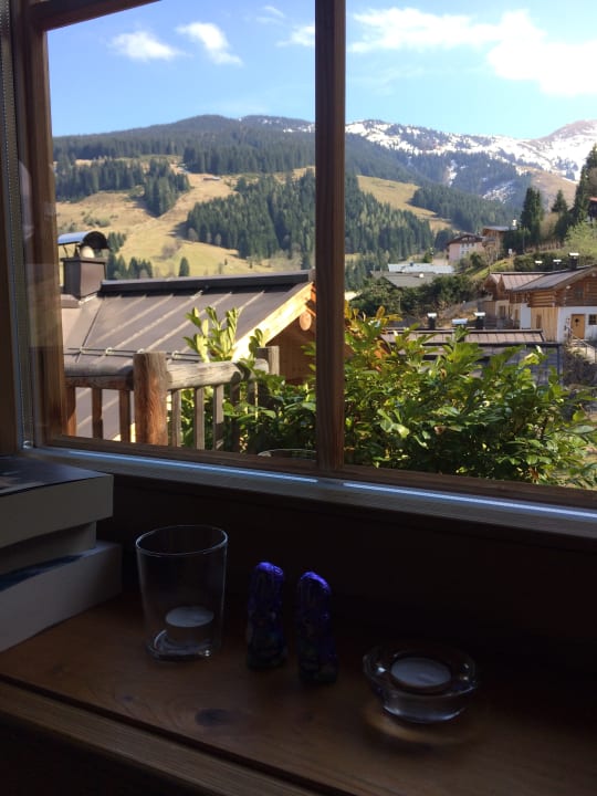 Ausblick Hüttendorf Maria Alm