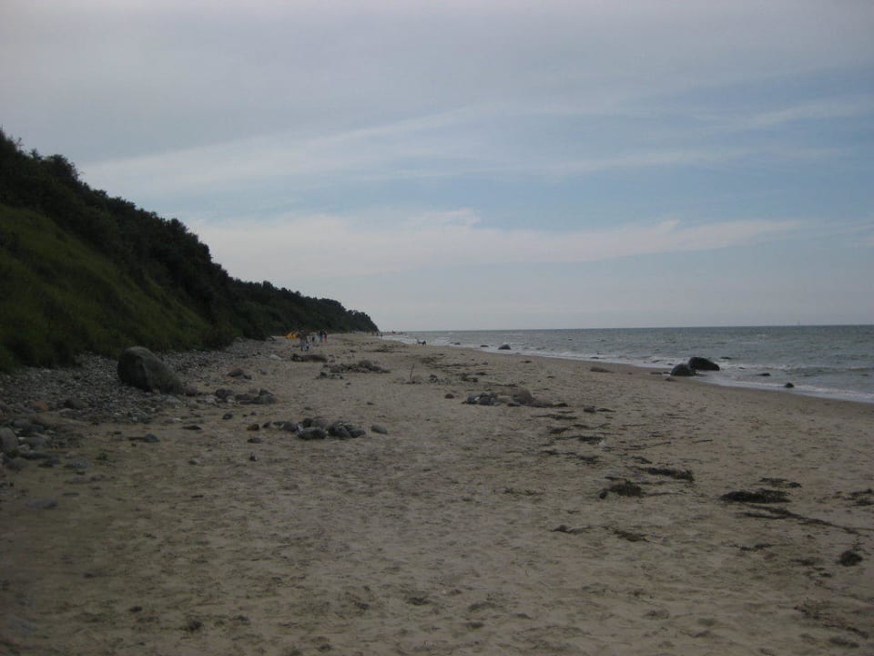 Strand linker Hand Ferienpark Bernstein