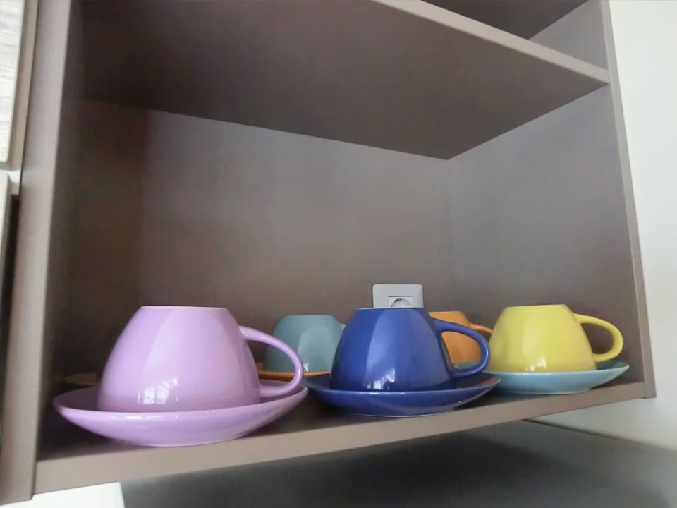 Hübsches buntes Geschirr Etruria Camping Marina Di Castagneto Carducci