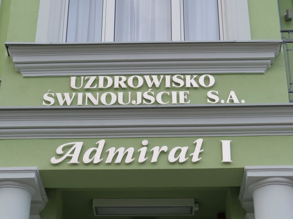 Eingangsbereich Hotel Admirał