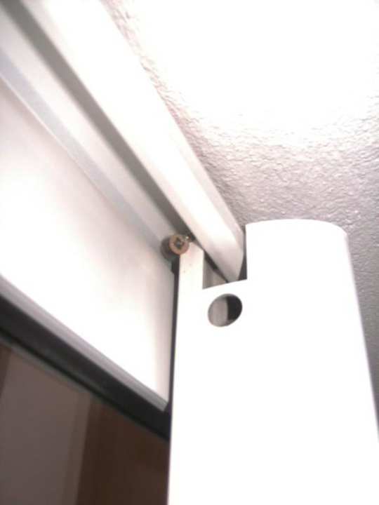 Tunesisches Schloss an der Balkontür Mahdia Beach & Aquapark