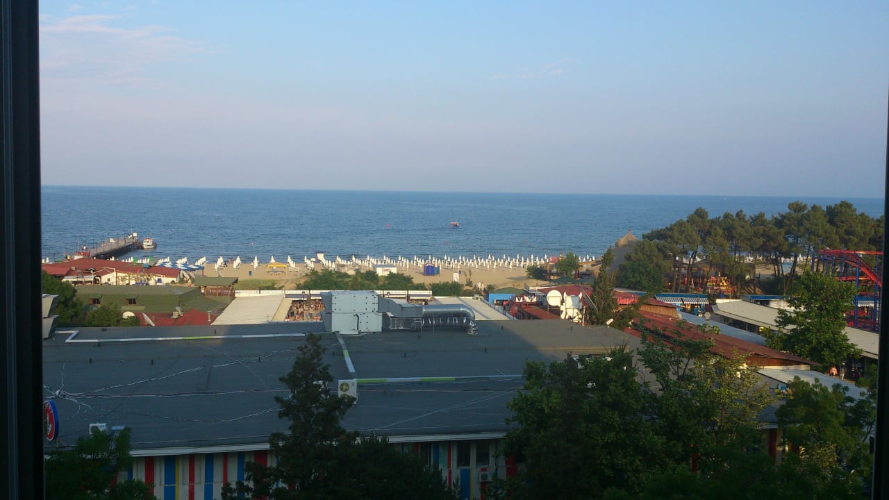 Blick aus dem Wohnzimmer Alba Sunny Beach