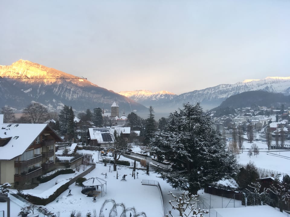 Ausblick Hotel Eden Spiez
