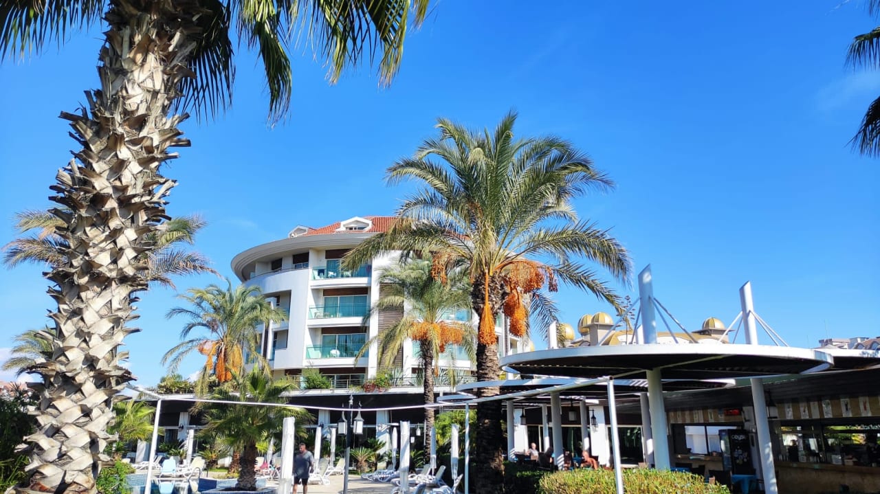 Außenansicht Sunis Evren Beach Resort Hotel & Spa