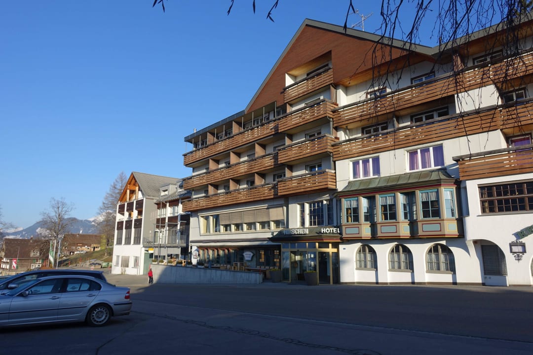 Teilansicht des Hauses Hirschen Wildhaus