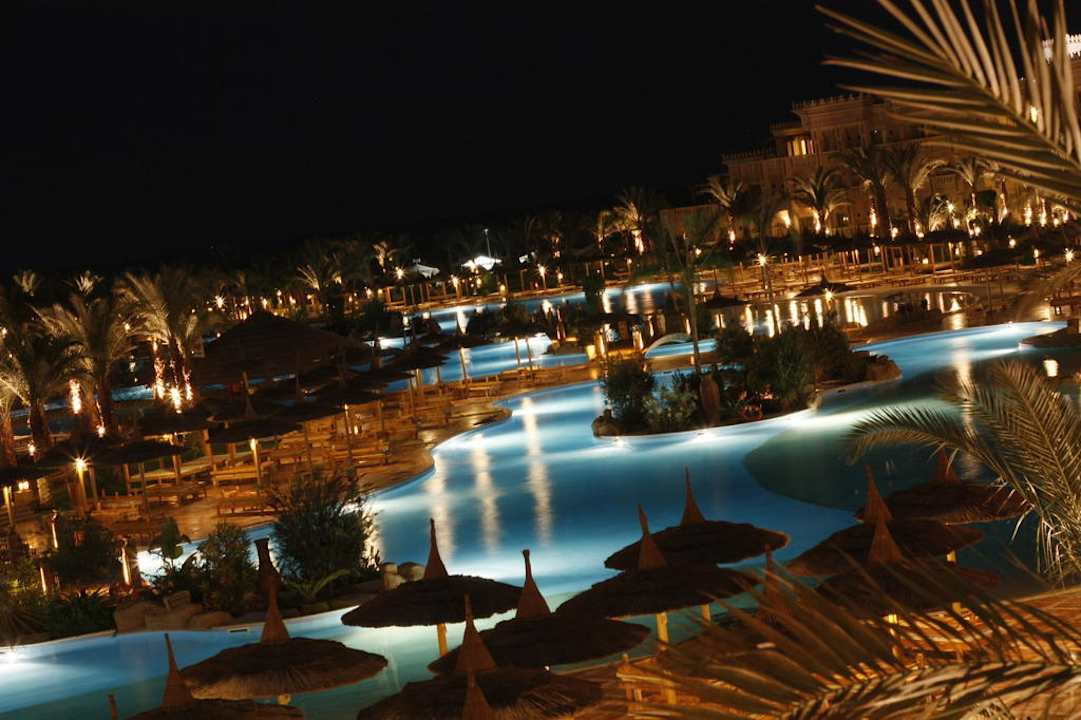 Ausblick von der Bar in Richtung Pool/Strand Pickalbatros Palace Resort