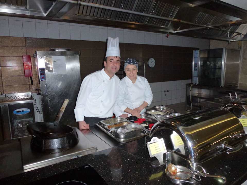 Beim Frühstück Villa Side Residence