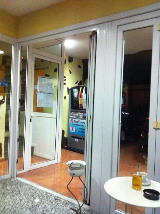 Eingangsbereich Apartments La Fonda