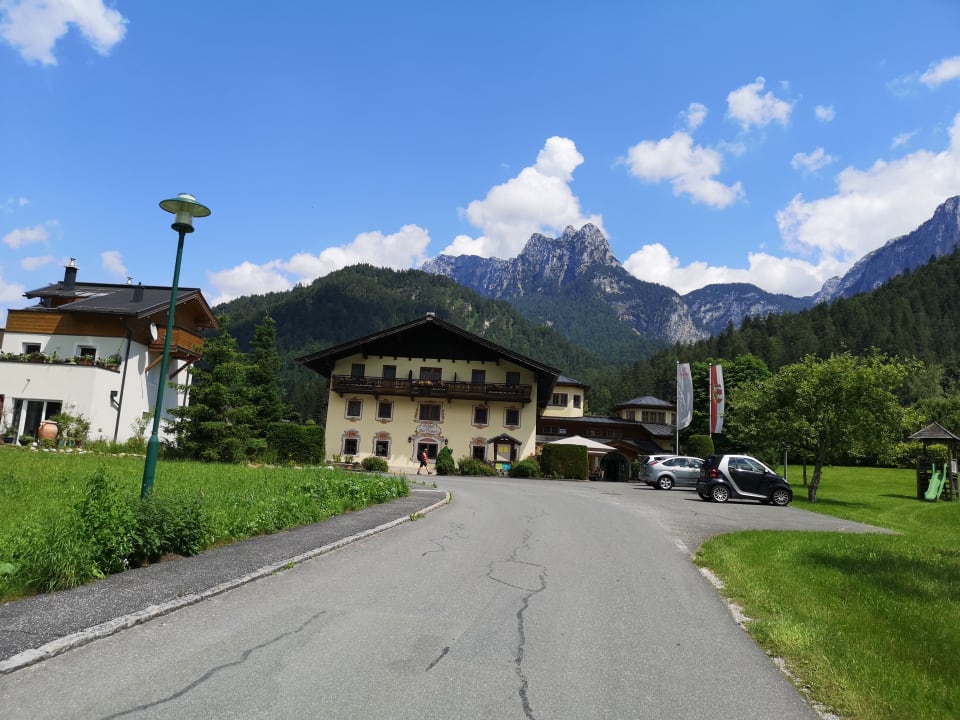 Außenansicht Hotel Vitaloase zu den drei Brüdern