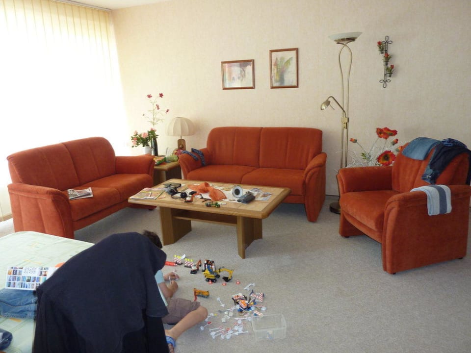 Wohnzimmer Apartments Prinzenhof