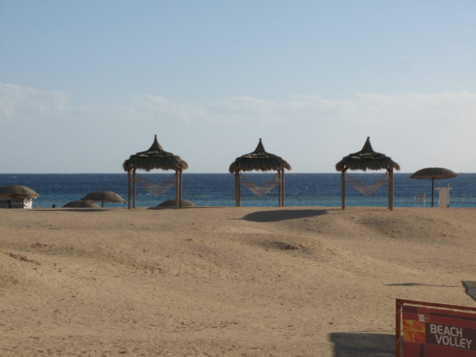 Hängematten am Strand Hotel Gorgonia Beach Resort